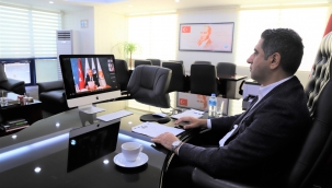 Başkan Mustafa Kayalar AB proje toplantısına katıldı