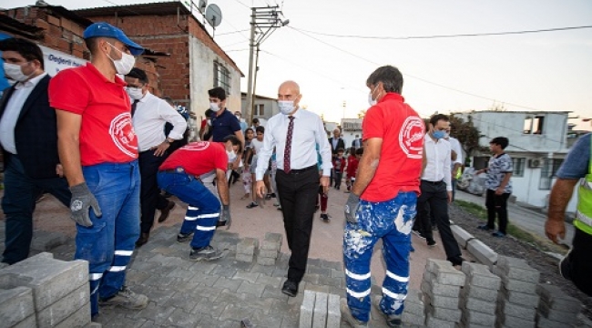 Başkan Soyer Acil çözüm ekipleriyle sahada!