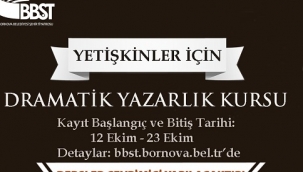 Bornova'da internet üzerinden Dramatik Yazarlık Eğitimi! 