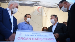 Bornova'da organ bağışı kampanyası