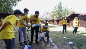 Buca'nın genç bilim insanları doğa laboratuvarında