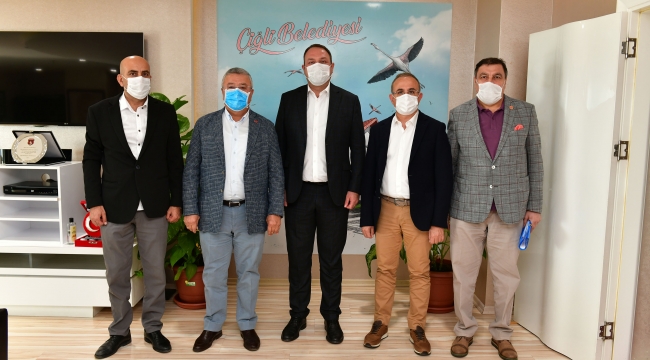 Çiğli'de kritik zirve: Projeler Konuşuldu