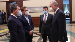 Cumhurbaşkanı Erdoğan İzmirli başkanlarla görüştü!