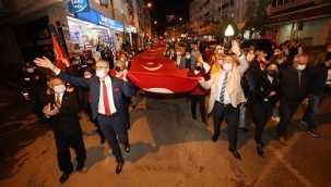 Gaziemir'de 97'inci yıl coşkusu