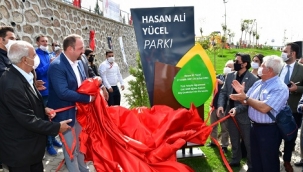 Hasan Ali Yücel'in ismi Çiğli'de ölümsüzleşti!