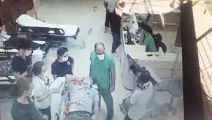 İzmir'de doktora şiddet: O anlar güvenlik kamerasına yansıdı