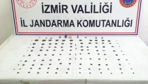 İzmir'de 'tarihi eser' operasyonu: 2 gözaltı