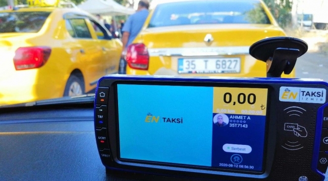 İzmirliler dijital taksi sistemini sevdi