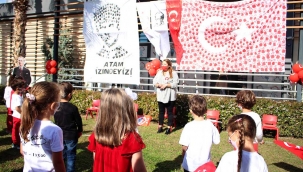 Karşıyakalı miniklerin Cumhuriyet coşkusu