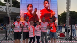 Maratona Gönüllü Bisikletli Doktorlar Damga Vurdu