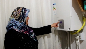 Bergama doğalgaz ile ısınıyor, hava kirliliği son buluyor