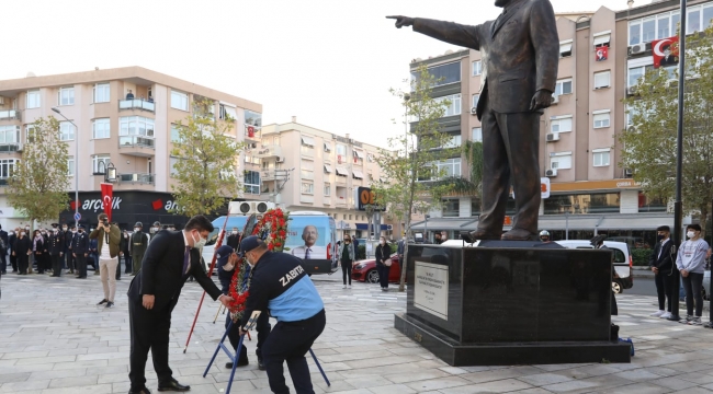 Buca'da Ata'ya saygı günü