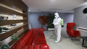 Buca’da dezenfeksiyon çalışmaları hız kesmiyor 