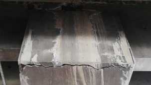 Büyük tehlike: Deprem sonrası Kahramanlar'daki viyadüklerden korkutucu görüntüler