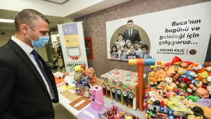 Çevre melekleri atıklarla farkındalık yarattı!