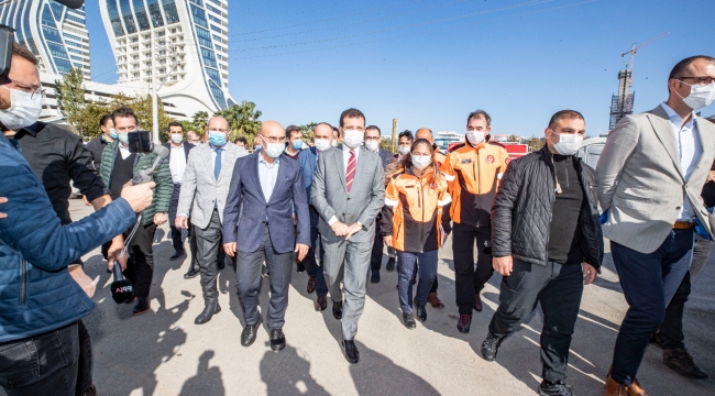 İmamoğlu'ndan İzmir'e 'geçmiş olsun' ziyareti