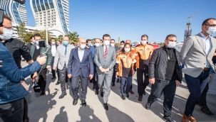 İmamoğlu'ndan İzmir'e 'geçmiş olsun' ziyareti