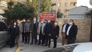 İyi Parti Bayraklı İlçe Başkanlığından Yer-Hiz-Der'e Anlamlı Ziyaret