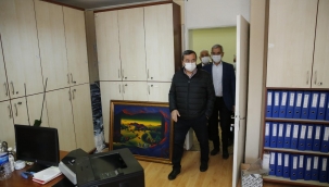 Konak'tan hizmet binasına deprem önlemi