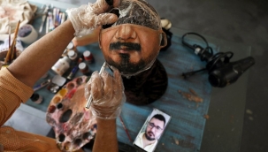 Maskelere sanatçı eli değdi!