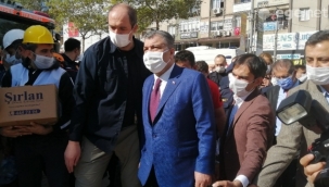 Sağlık Bakanı Koca, Rıza Bey Apartmanı hakkında bilgi verdi