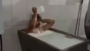 ‘Süt banyosu’nda ilk ifade: Deterjandı