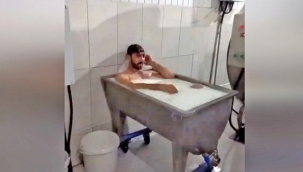 Süt banyosu yapan işçiler için karar!