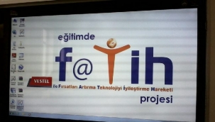 16 milyon öğrenciye sahip Türkiye'de Fatih Projesi kapsamında dağıtılan tablet sayısı 1.5 milyon 