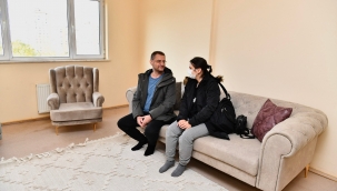 160 depremzede aile Uzundere konutlarına yerleşti!