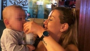 Akılalmaz olay! Bebeğine içki içirip fotoğraflarını paylaştı