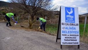Aliağa Belediyesi’nden Çıtak Mahallesi’ne 600 nar ağacı