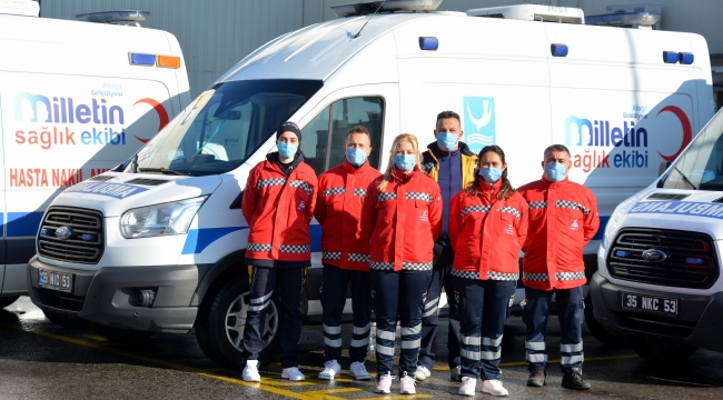 Aliağa Belediyesi Sağlık Ekipleri, 2020 yılında 920 vatandaşa hizmet verdi