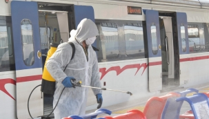 Aliağa’da ortak yaşam alanları dezenfekte ediliyor