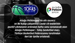 Aliağa Petkimspor’da koronavirüs vakası 