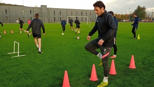 Aliağaspor FK, lig hazırlıklarını sürdürüyor