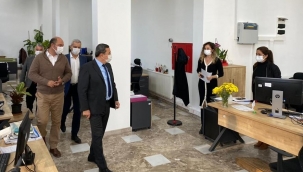 Başkan Batur’dan yeni hizmet yerlerine inceleme