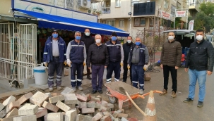 Başkan Selvitopu çalışmaları denetledi 