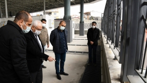 Başkan Selvitopu Kibar'ı denetledi 