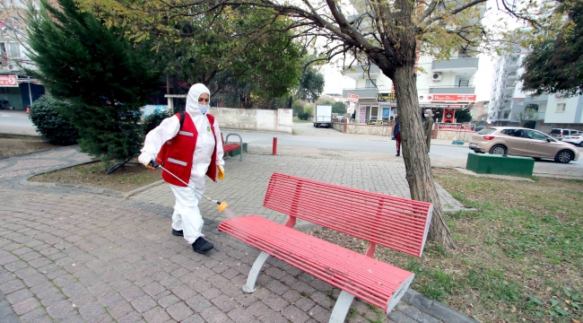 Bayraklı Belediyesi, 86 bin noktayı dezenfekte etti