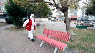 Bayraklı Belediyesi, 86 bin noktayı dezenfekte etti