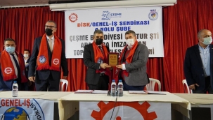 Çeşme’de Toplu İş Sözleşmesi sevinci