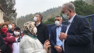 Çiğli'de heyelan! 33 ev yıkılma tehlikesi altında