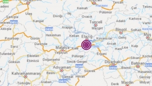 Elazığ'da 5.3 büyüklüğünde deprem! 