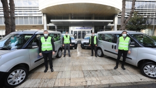 Gaziemir Belediyesi’nden filyasyon ekiplerine ulaşım desteği!