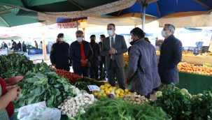 Güzelbahçe'de koronavirüs denetimi!