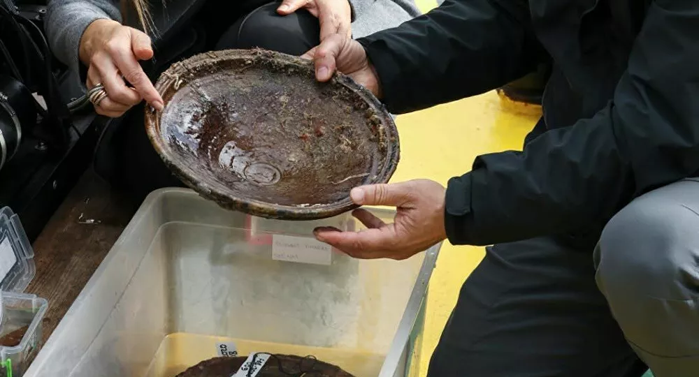 İzmir'de 18. yüzyıla ait savaş gemisi batığı bulundu 