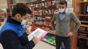 Karabağlar Zabıtası işyerlerini denetledi