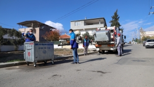 Kısıtlamalarda Menderes’te hummalı çalışma
