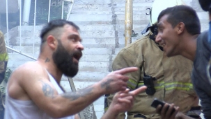 Prenses yangından son anda kurtarıldı!