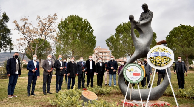 Türkan Bebek Bornova’da adını taşıyan parkta anıldı